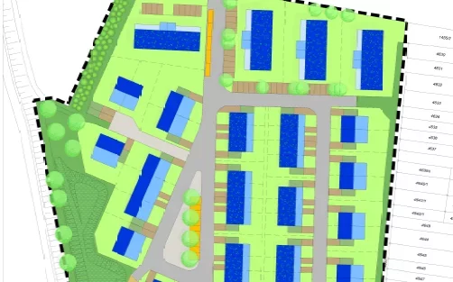 Plan Antoniusquartier Plankstadt